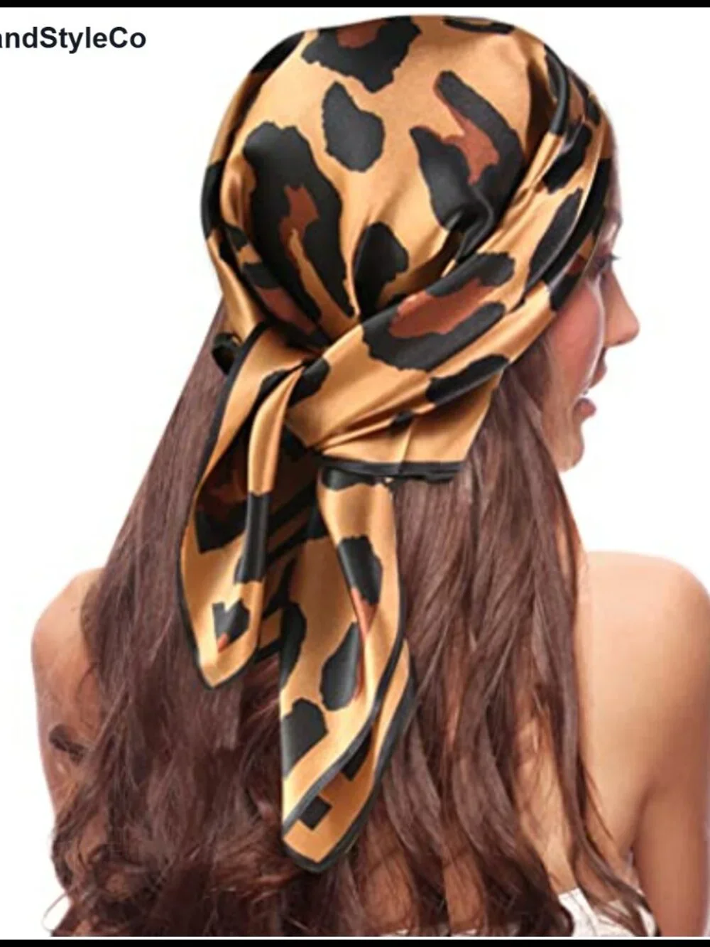 100% Pure Mulberry Silk Square Scarf 26
